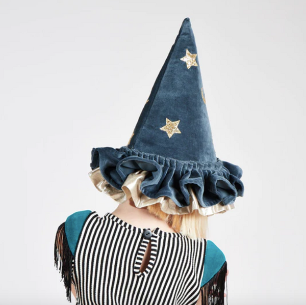 Pointed Witch Hat (Navy)