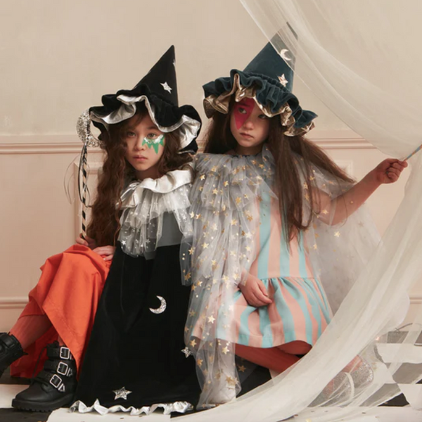 Pointed Witch Hat (Navy)