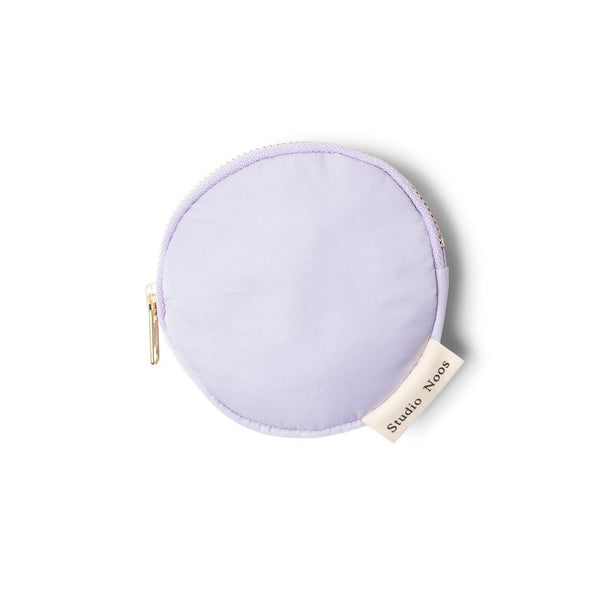 Studio Noos Puffy Circular Mama Purse Wallet (Lilac)