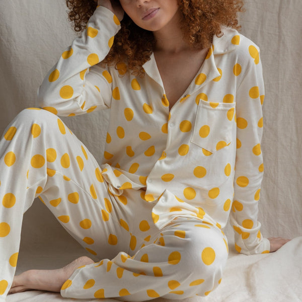 MAMA Sunny Spot Shirt and Bottoms Pyjama Set