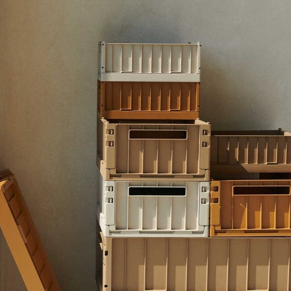 Weston Small Storage Boxes Set of 2 (Oat)