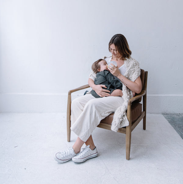 Élhée Innovative Anti Colic Bottle (Khaki)