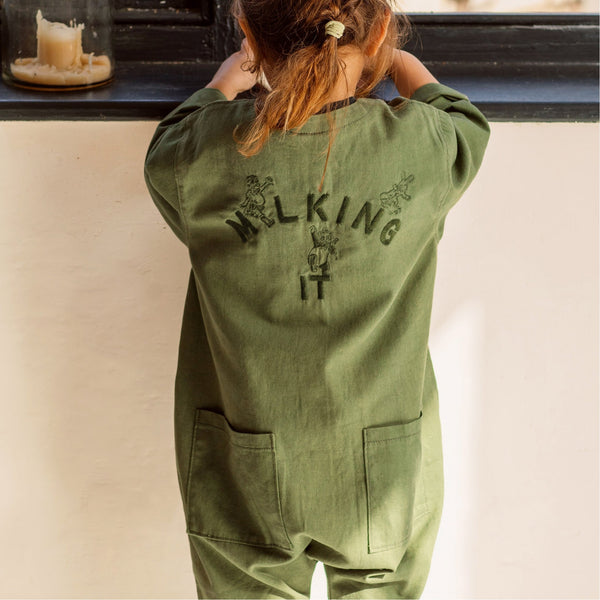 MILKING IT x ANDO Overalls (Forest)