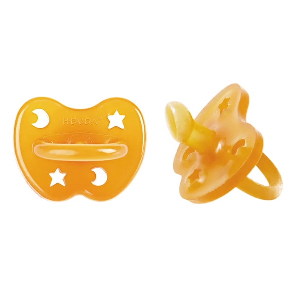 Sustainable Natural Rubber Baby Pacifier Dummy Set of 2 Hevea Ando