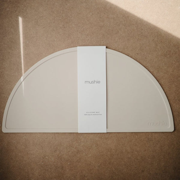 Mushie Silicone Placemat (Shifting Sand)