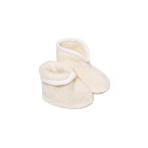 Milk Pure Wool Baby Booties