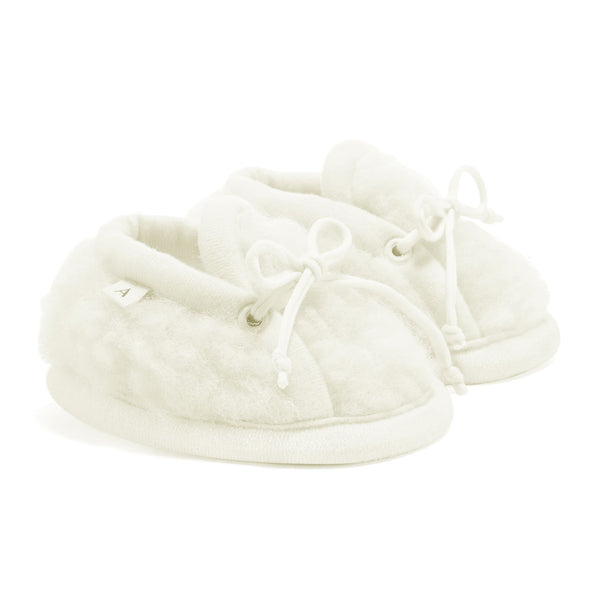Nina Pure Wool Baby Shoes (Milk)
